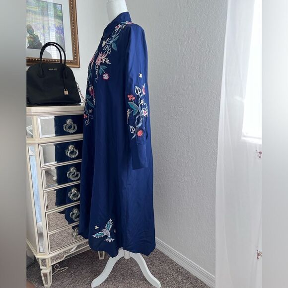 JOHNNY WAS VIOLA WIDE CUFF SEASIDE DRESS - Picture 3 of 8